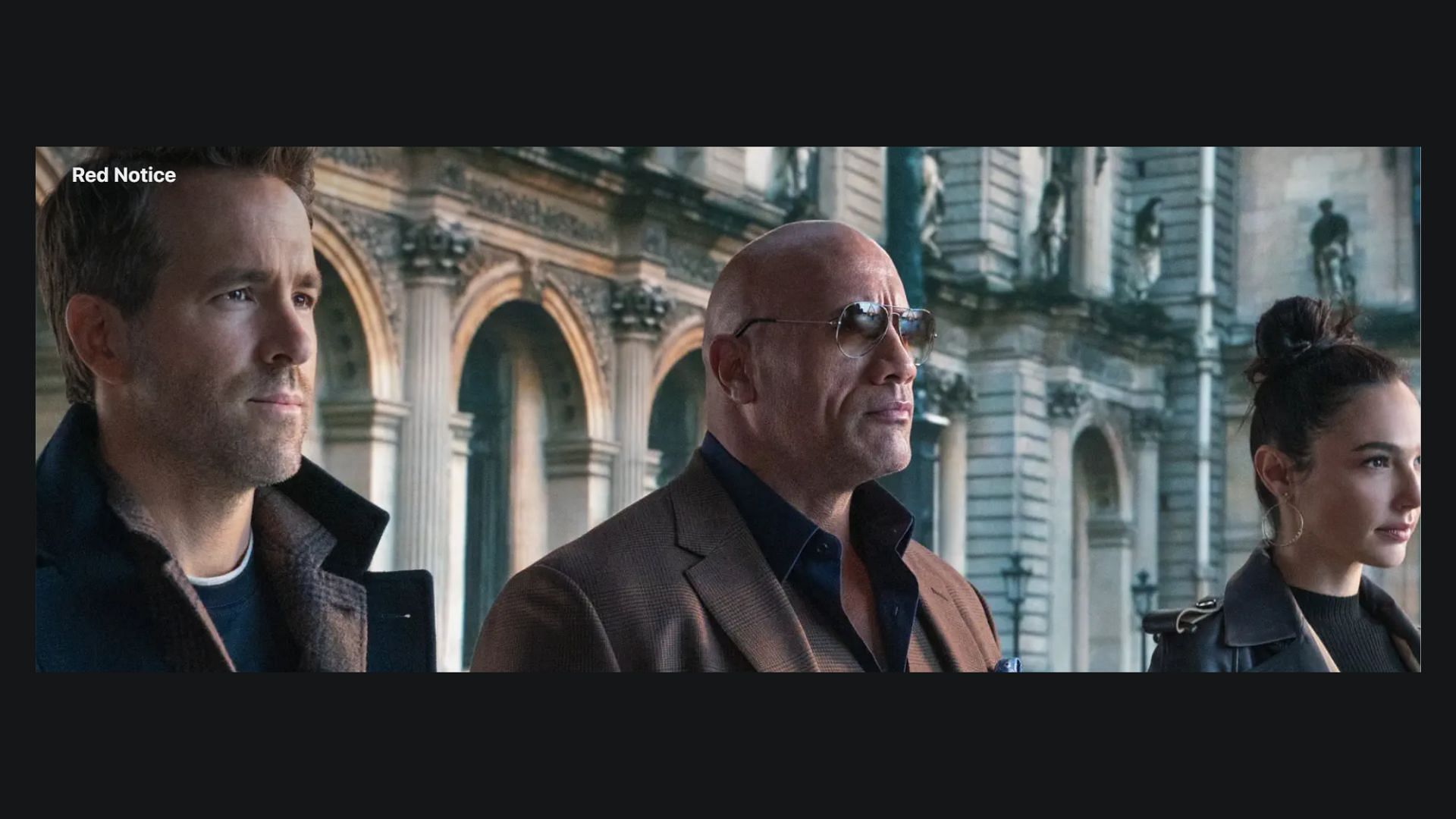 Red Notice is an action comedy movie directed by Rawson Marshall Thurber (Image via Apple TV+)